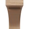 Ekena Millwork 9"W x 27"D x 18"H Classic Viola Rough Cedar Woodgrain TimberThane Corbel, Primed Tan CORUR09X27X18VIORCPR - alternate 4